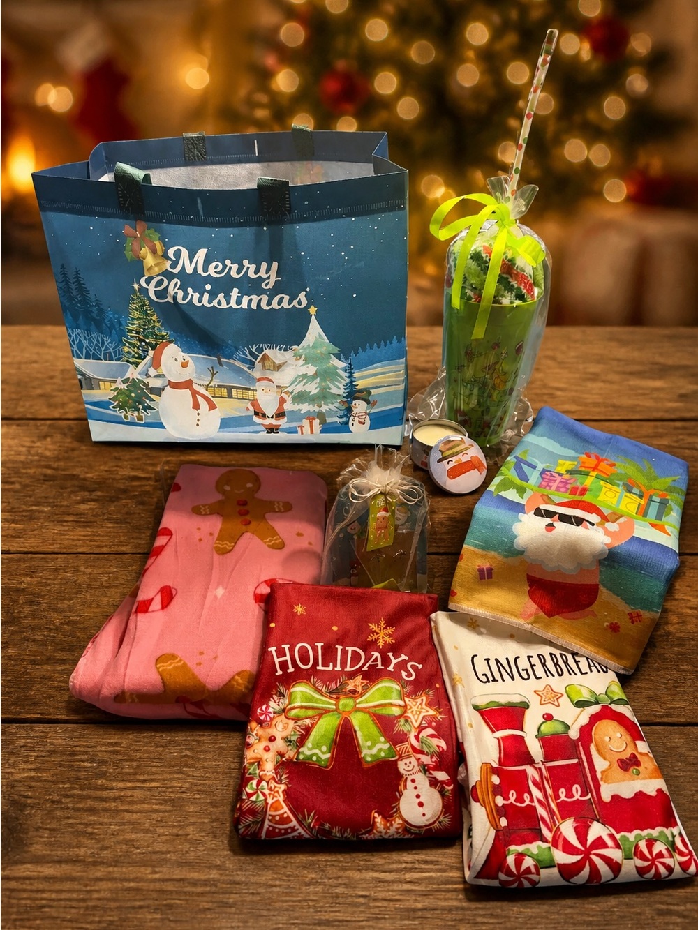Holiday Christmas Gift Bag. Only 3 left